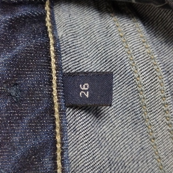 Armani Jeans Lotus Blue Dark Wash Five Pocket Low Mid Rise Skinny Leg Jean - Picture 8 of 15